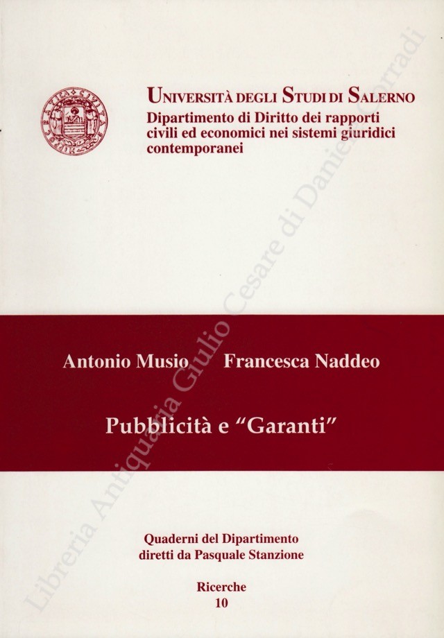 Pubblicità e Garanti