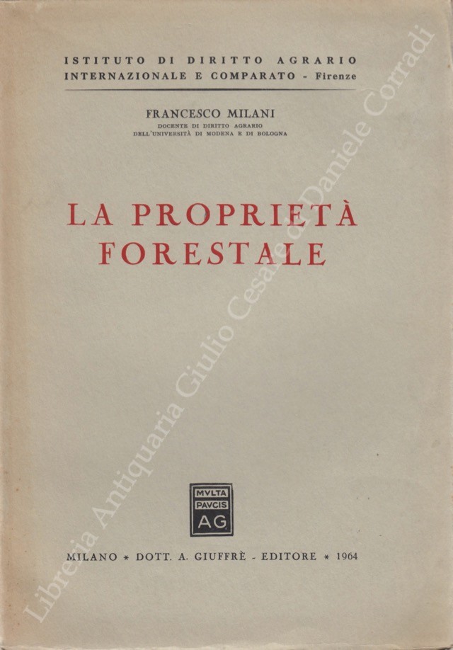La proprietà forestale