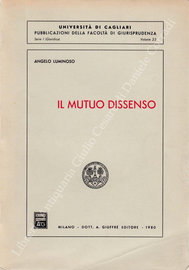 Il mutuo dissenso
