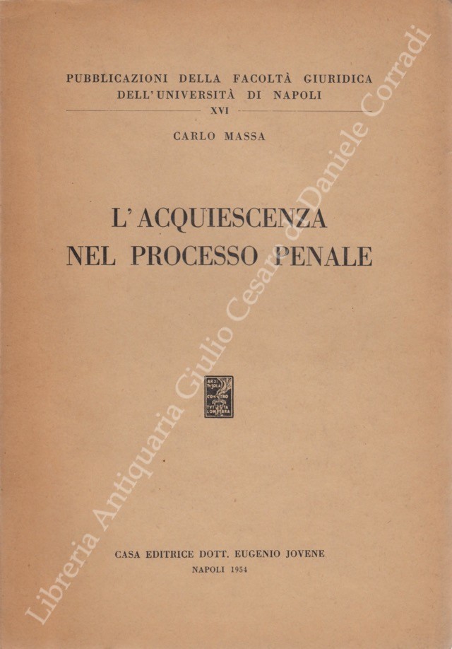 L'acquiescenza nel processo penale