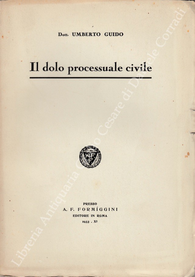 Il dolo processuale civile