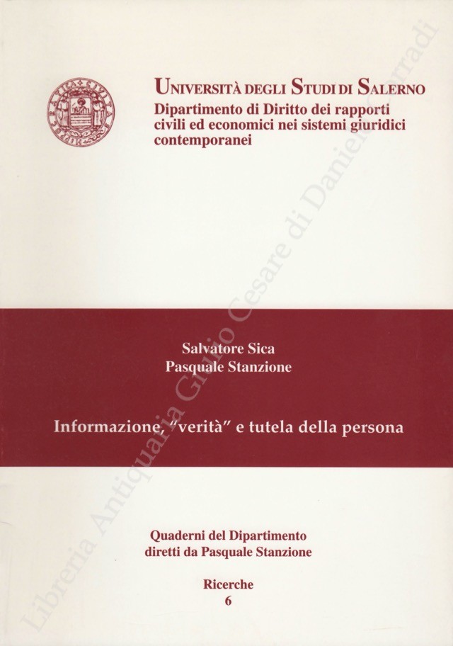Informazione, verità e tutela della persona