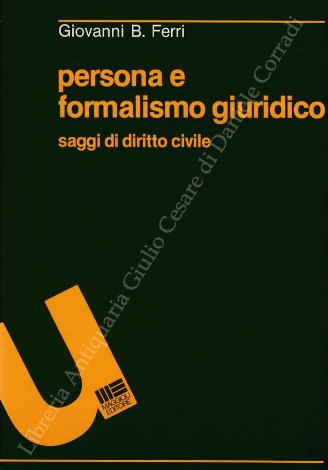Persona e formalismo giuridico