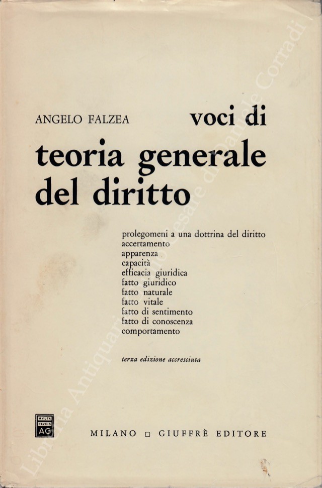 Voci di teoria generale del diritto