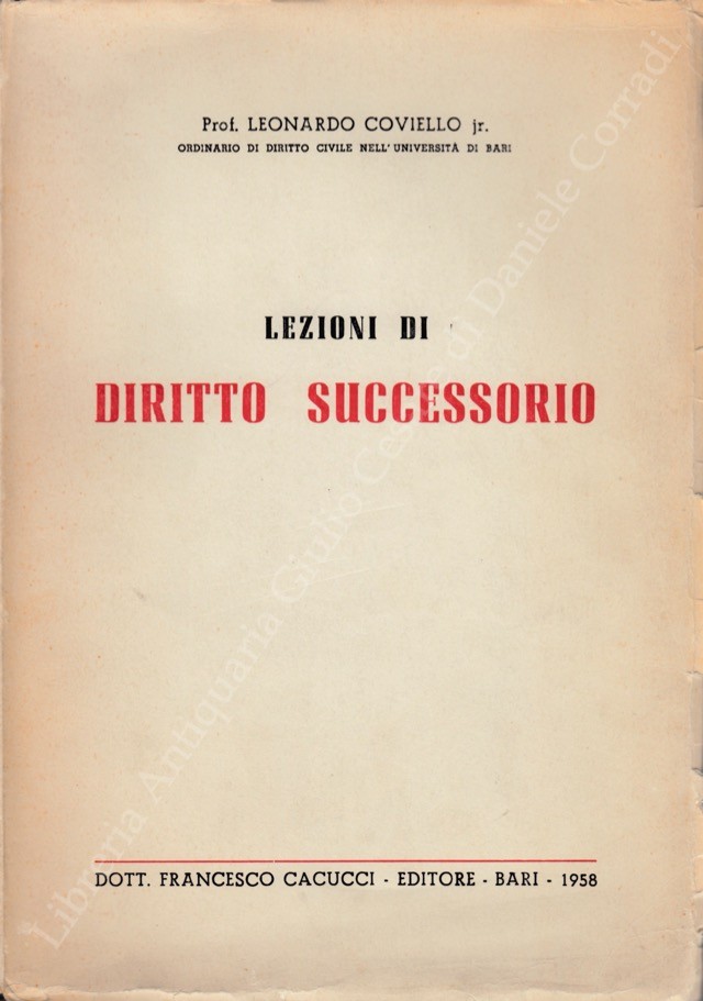 Lezioni di diritto successorio