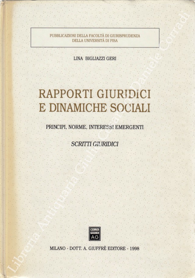 Rapporti giuridici e dinamiche sociali