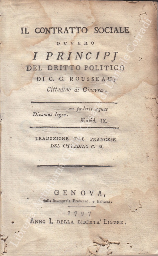 Il contratto sociale