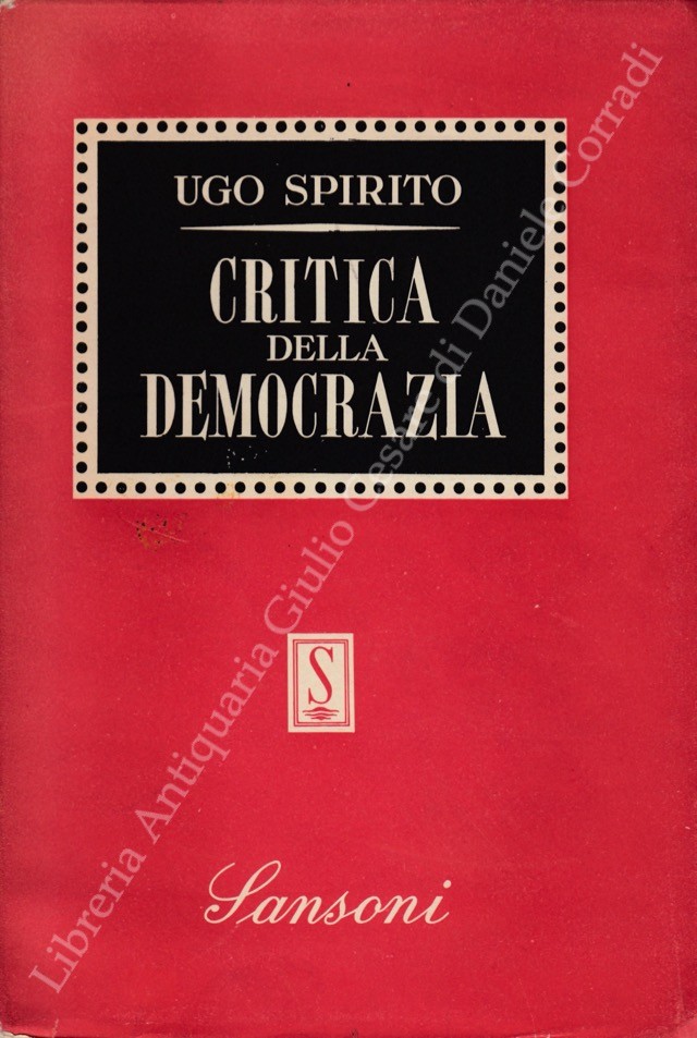 Critica della democrazia