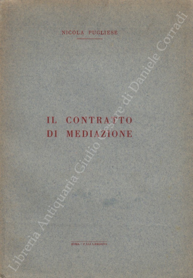 Il contratto di mediazione