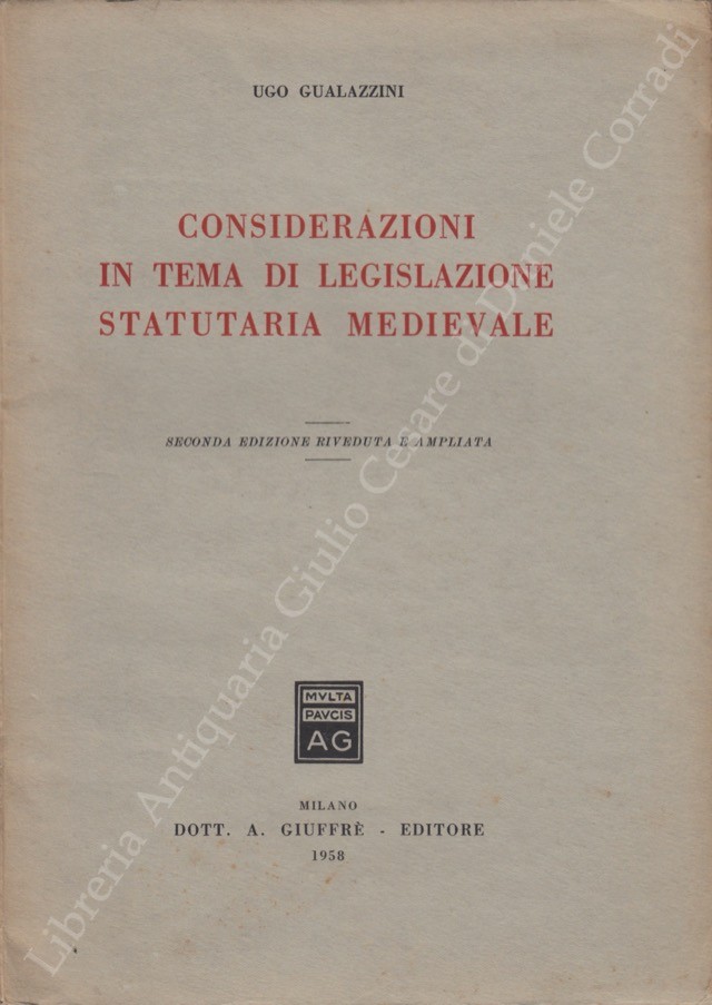 Considerazioni in tema di legislazione statutaria
