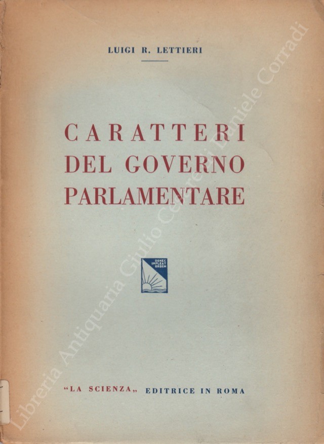 Caratteri del governo parlamentare