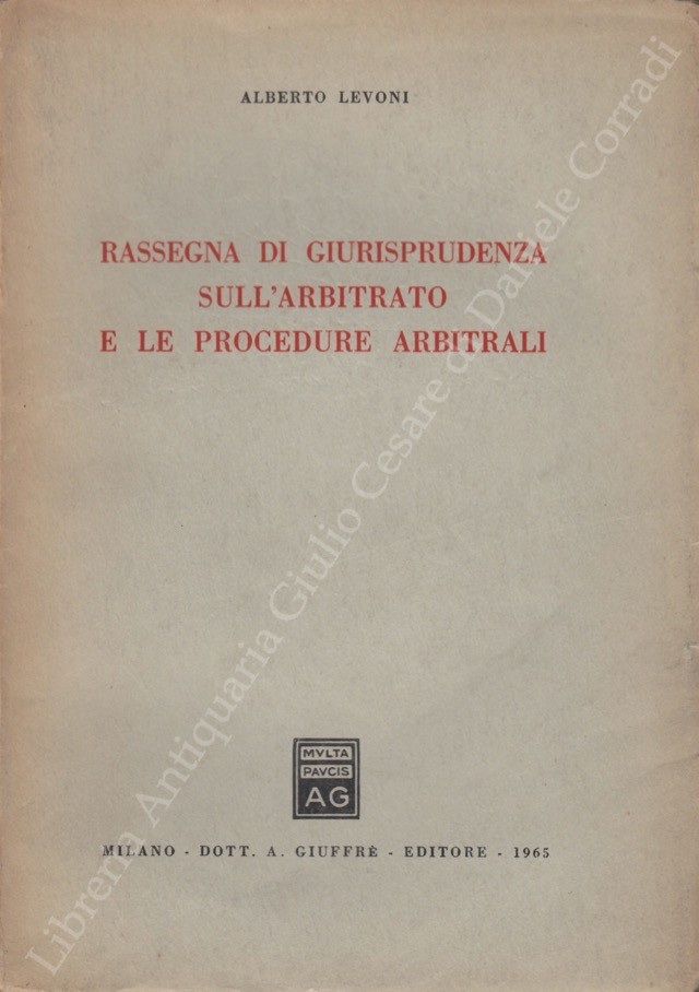Rassegna di giurisprudenza sull'arbitrato