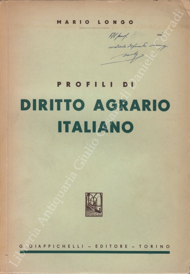Profili di diritto agrario italiano