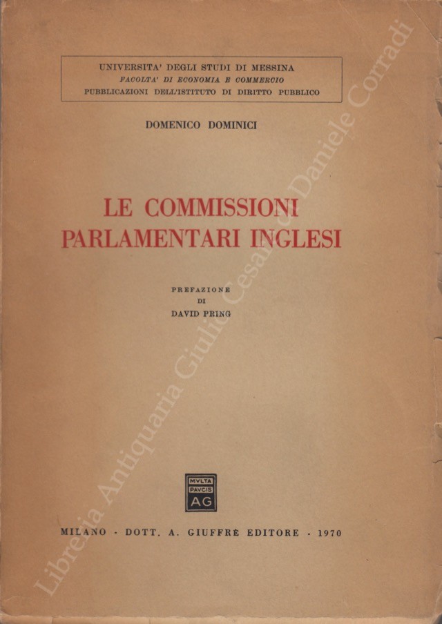 Le commissioni parlamentari inglesi
