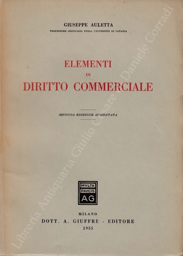 Elementi di diritto commerciale