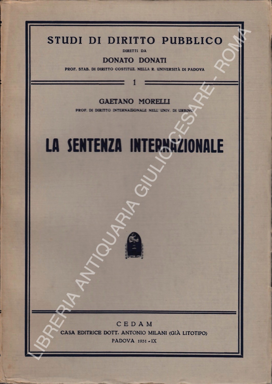 La sentenza internazionale