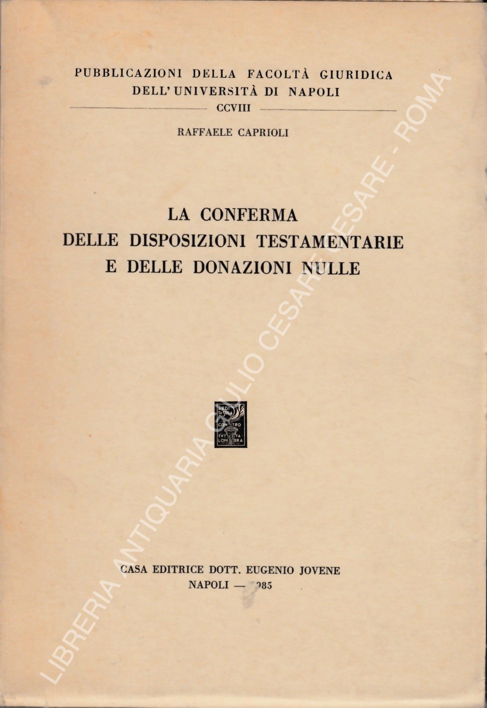 La conferma delle disposizioni testamentarie