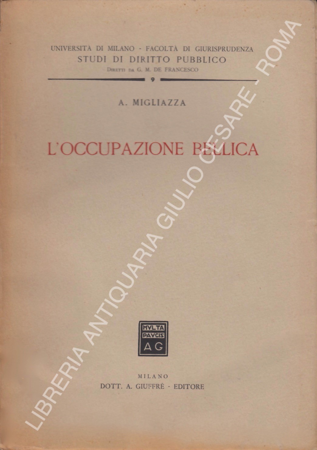 L'occupazione bellica