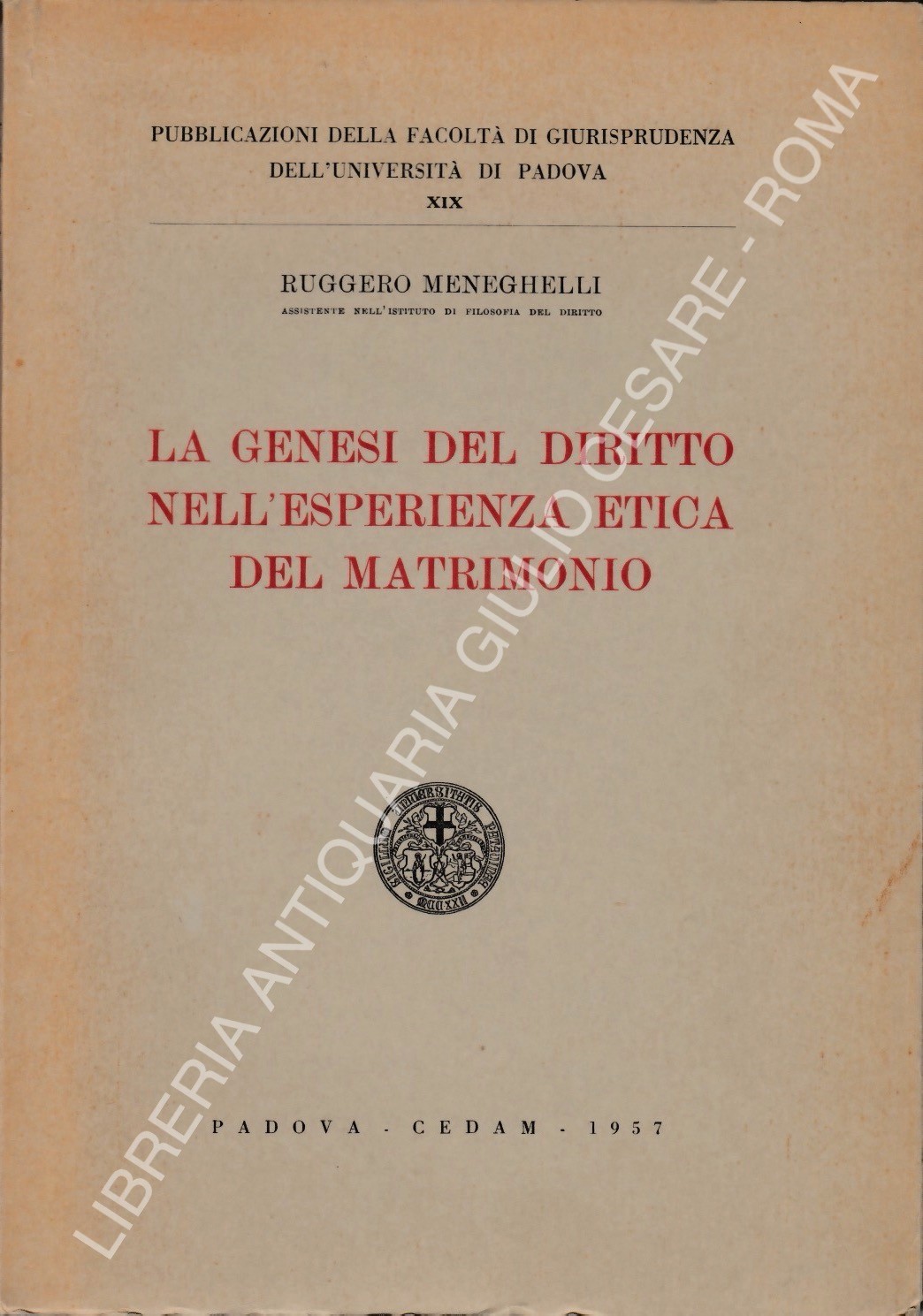 La genesi del diritto