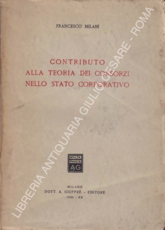 Contributo alla teoria dei consorzi