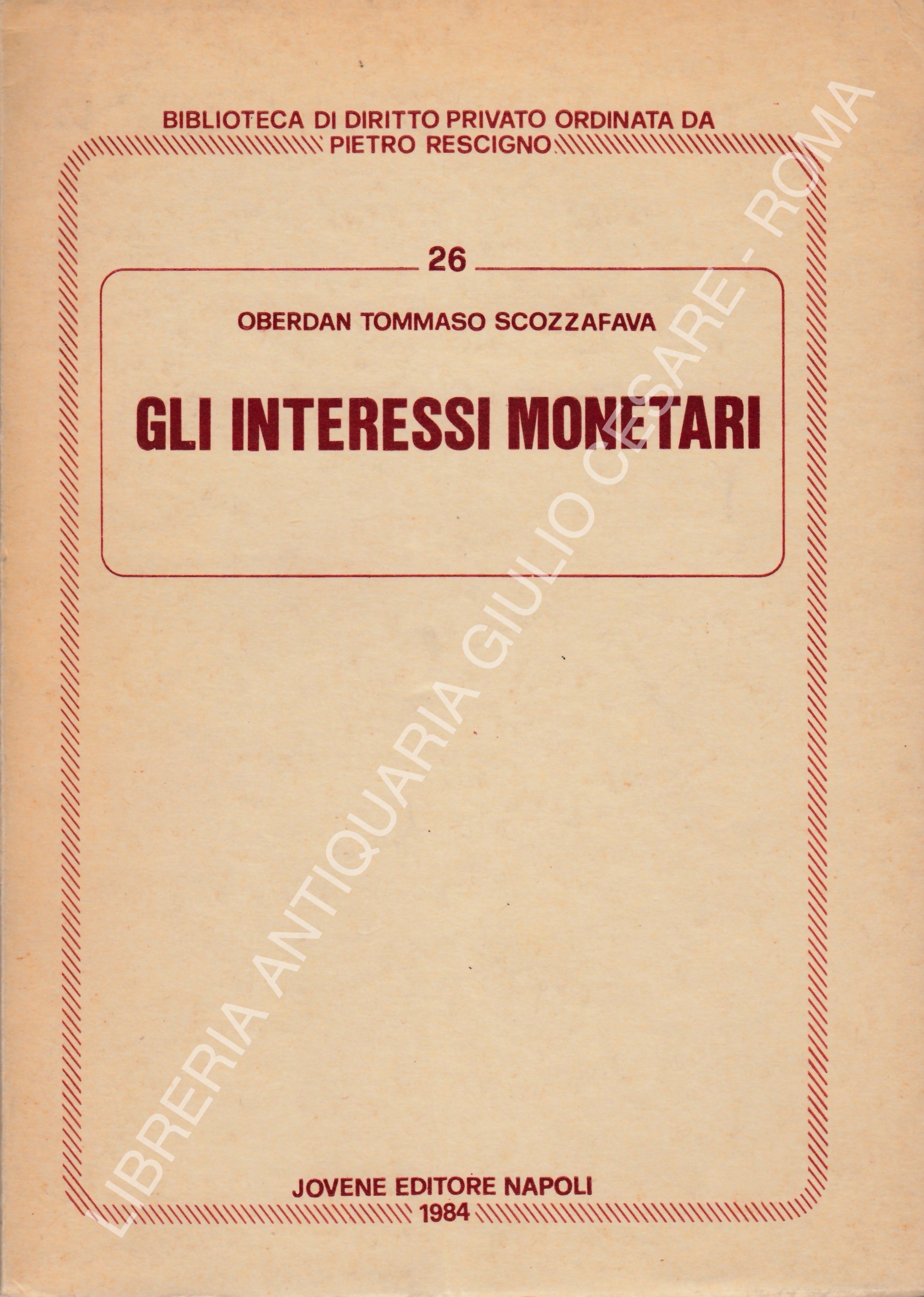 Gli interessi monetari