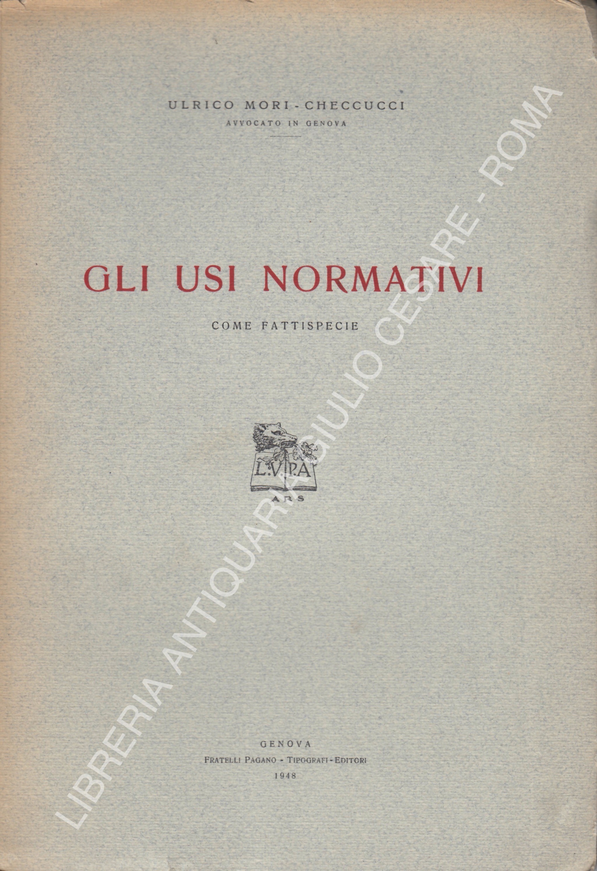 Gli usi normativi come fattispecie