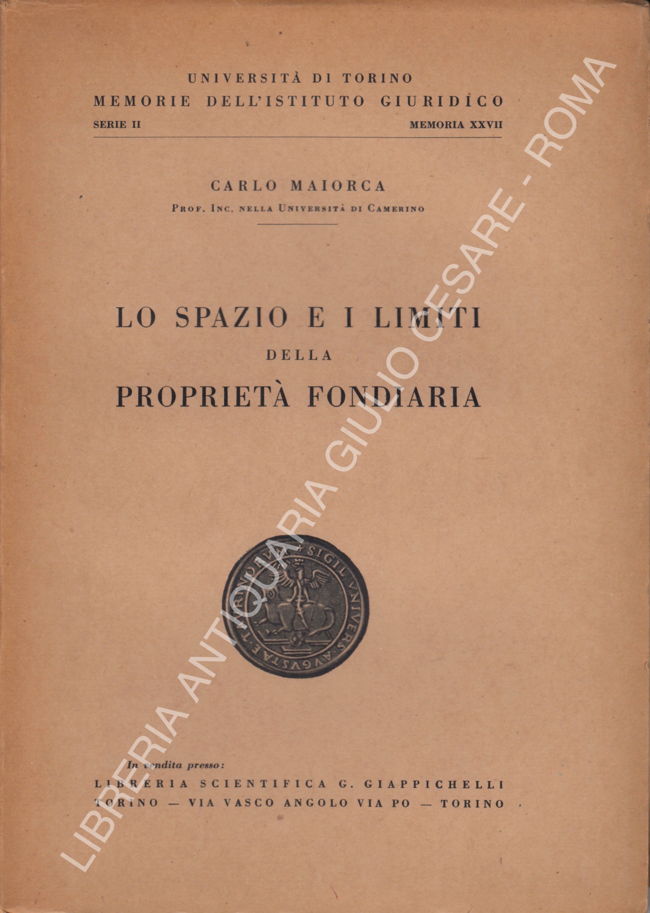 Lo spazio e i limiti della proprietà fondiaria