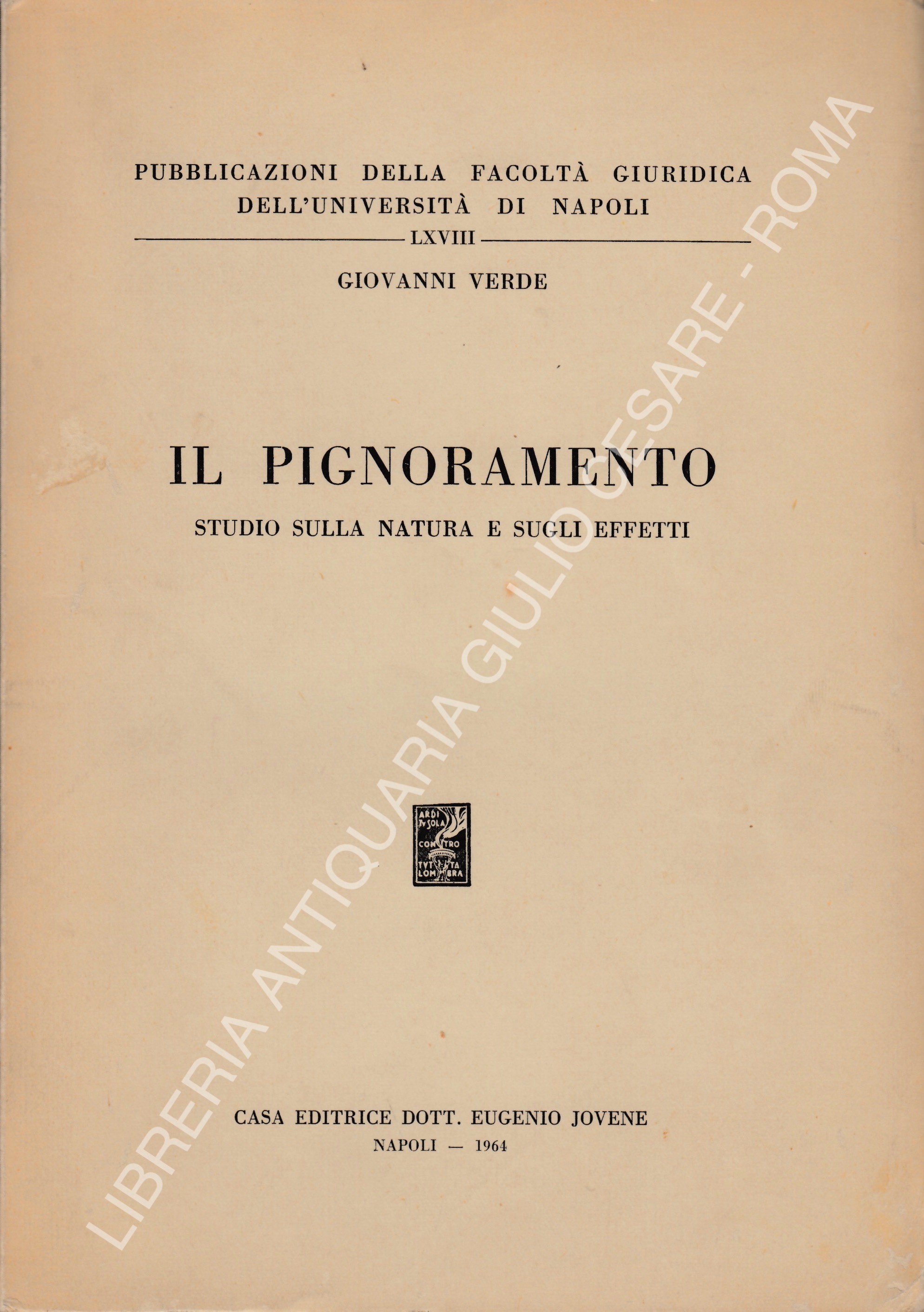 Il pignoramento