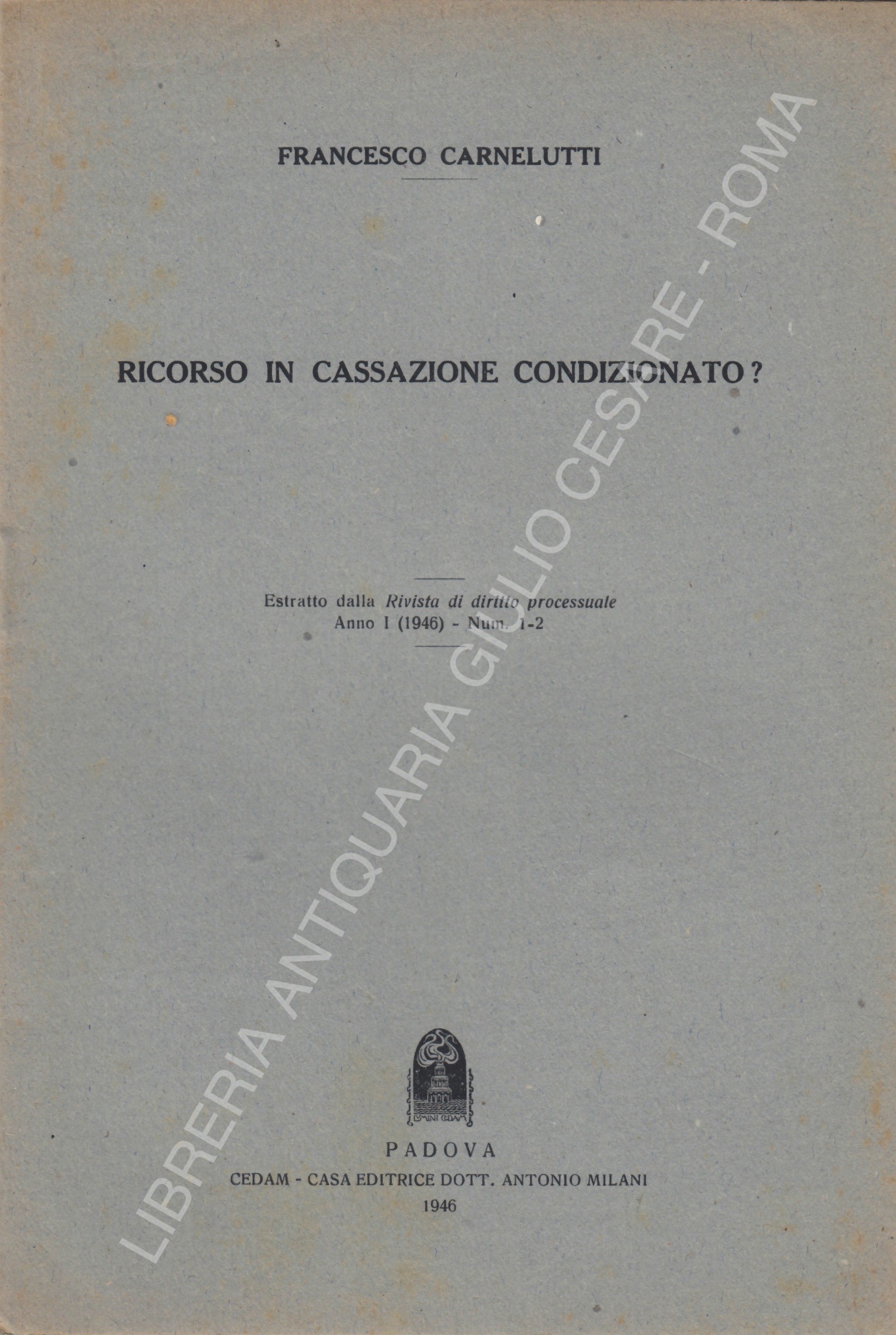 Ricorso in cassazione condizionato?