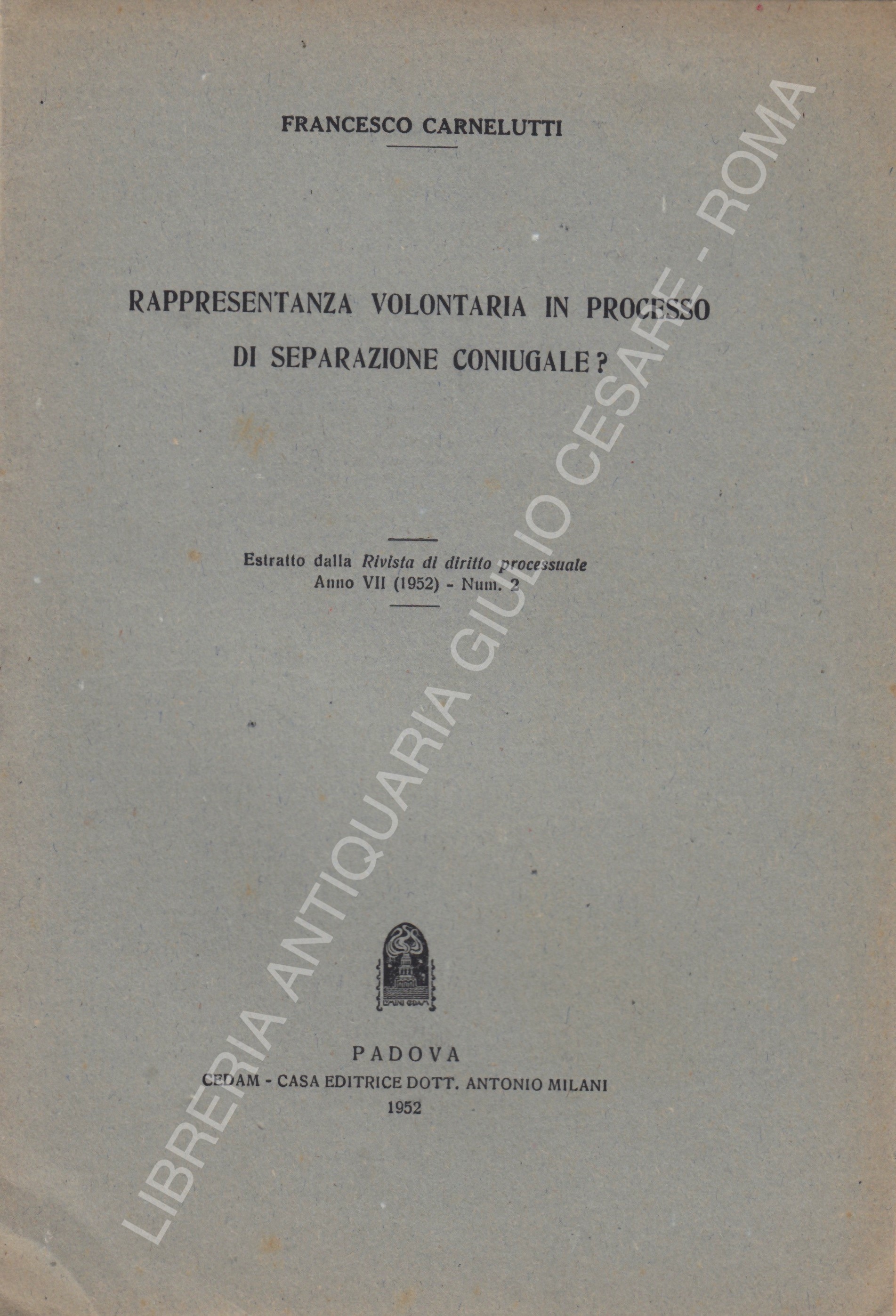 Rappresentanza volontaria