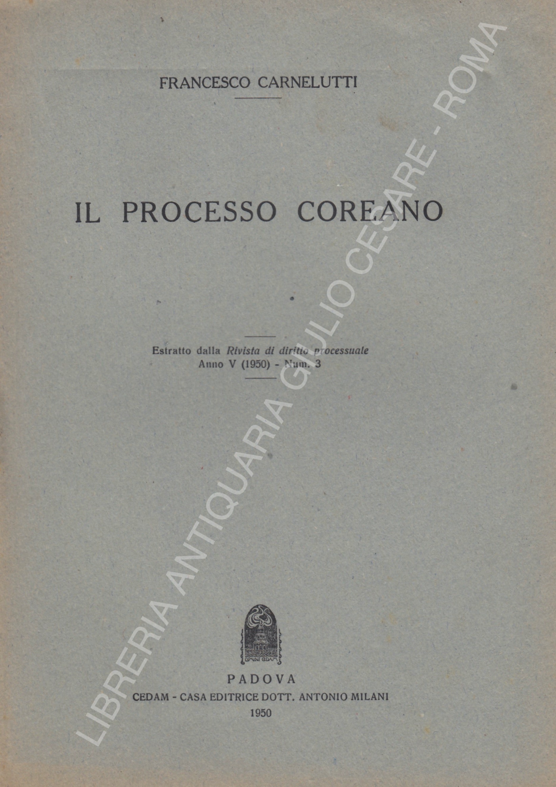 Il processo coreano