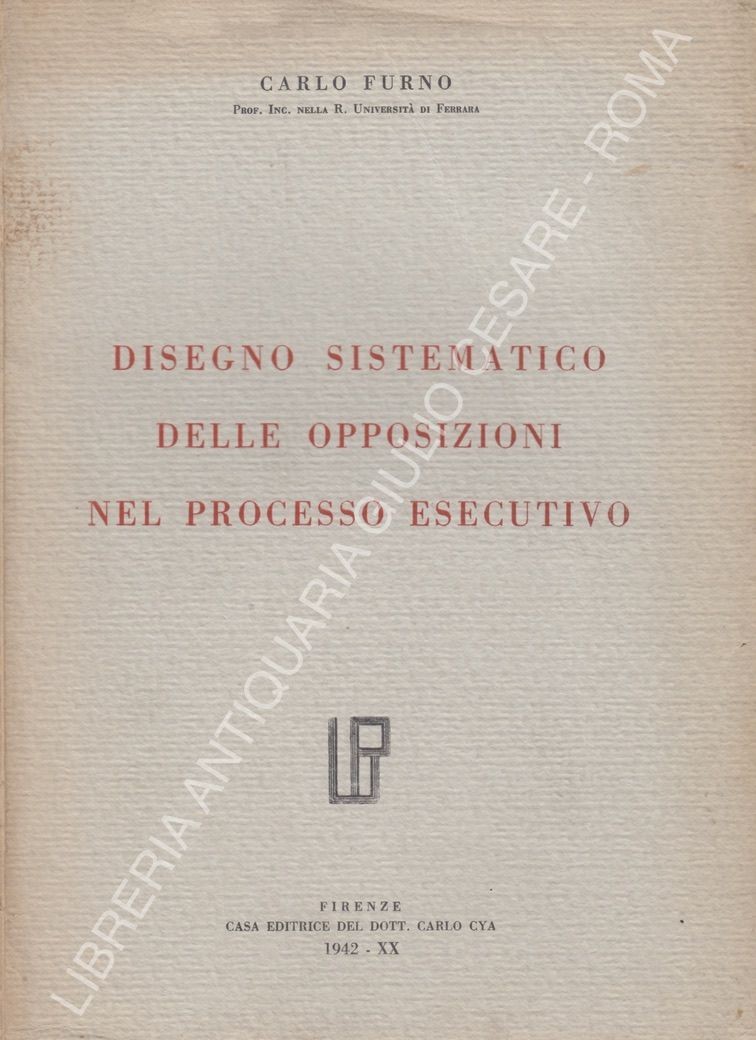 Disegno sistematico delle opposizioni nel processo esecutivo