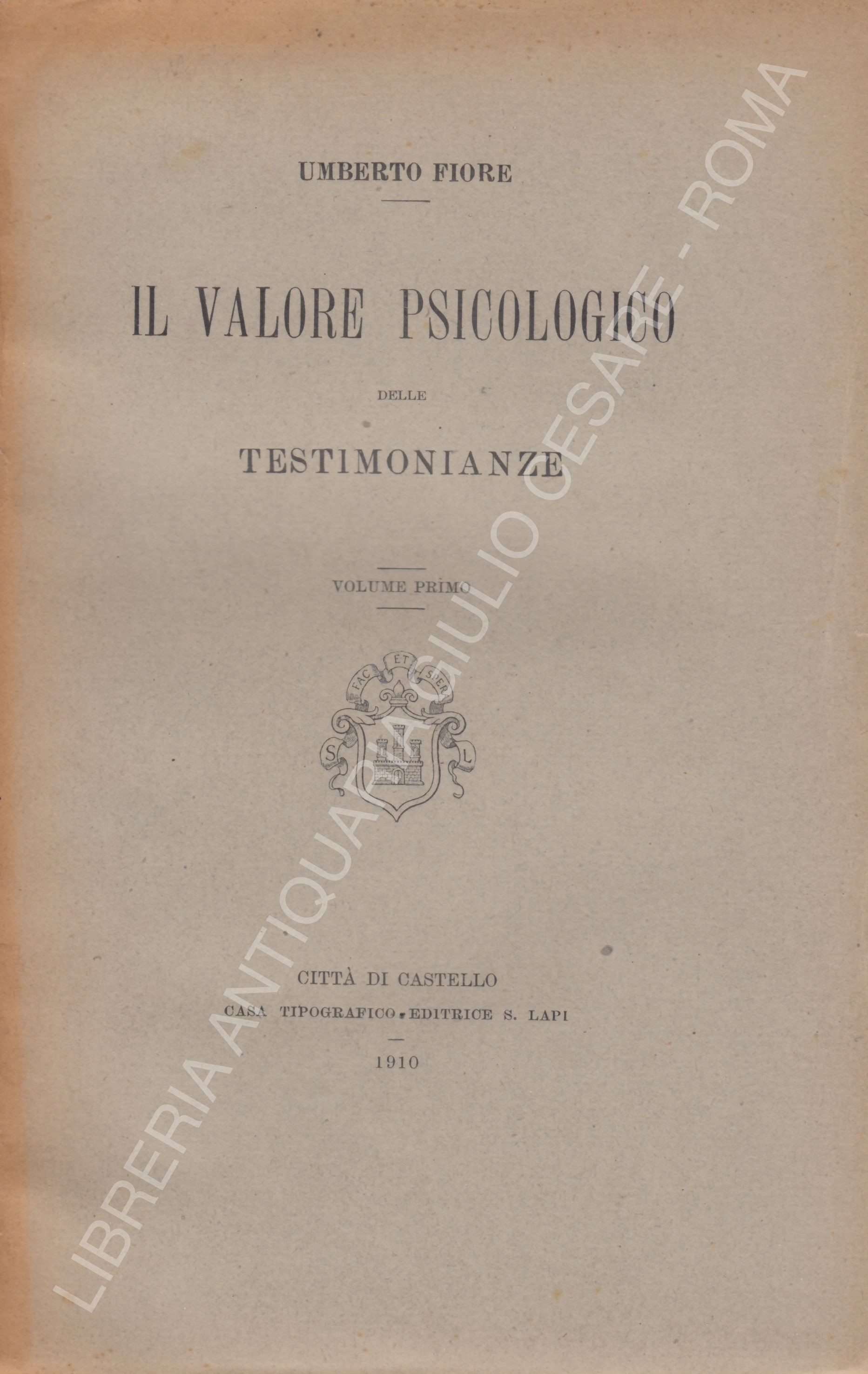 Il valore psicologico delle testimonianze