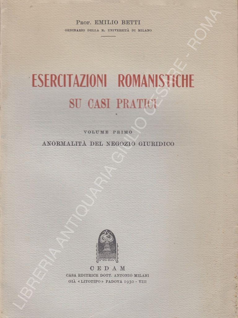 Esercitazioni romanistiche