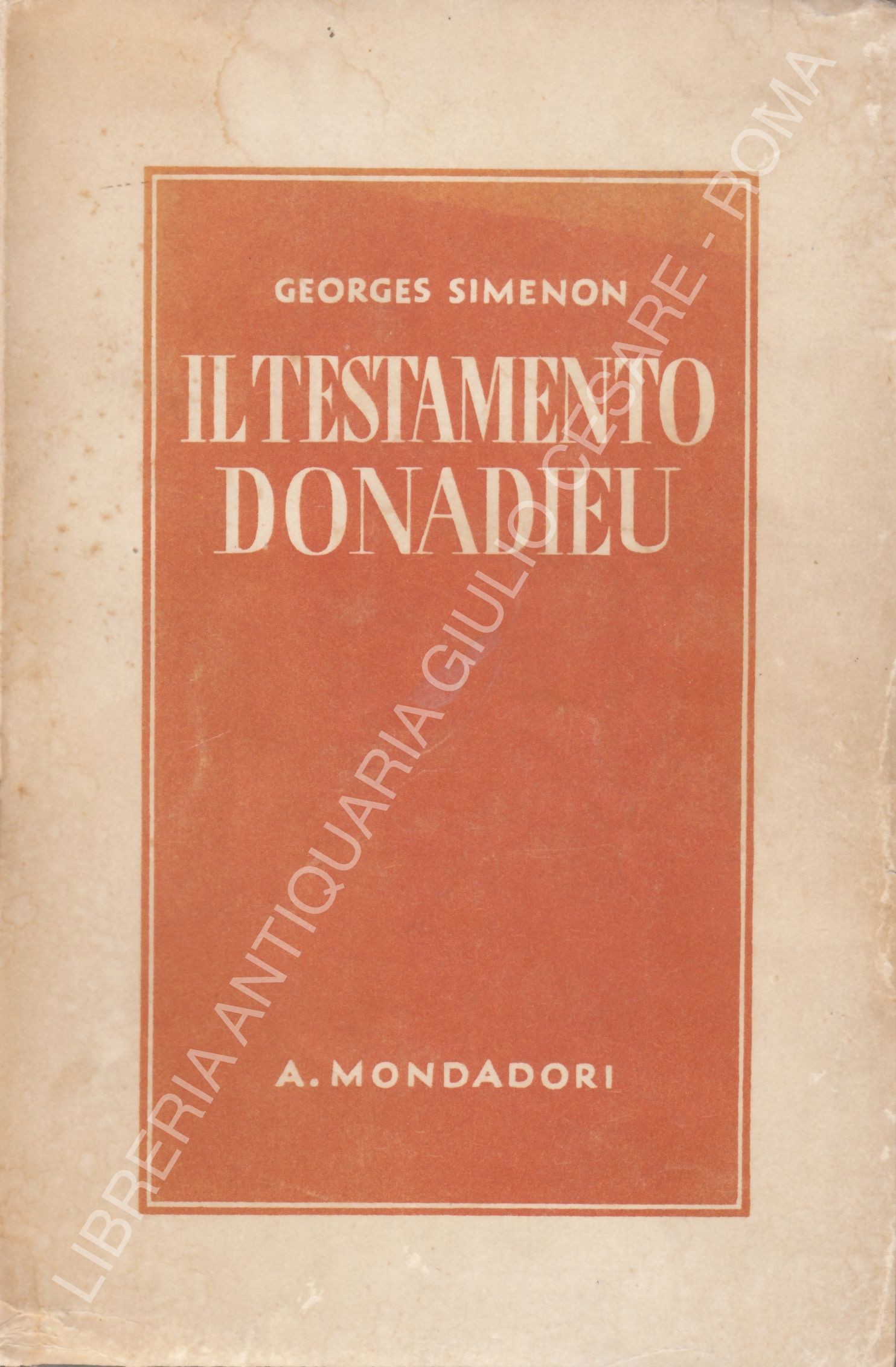 Il testamento Donadieu