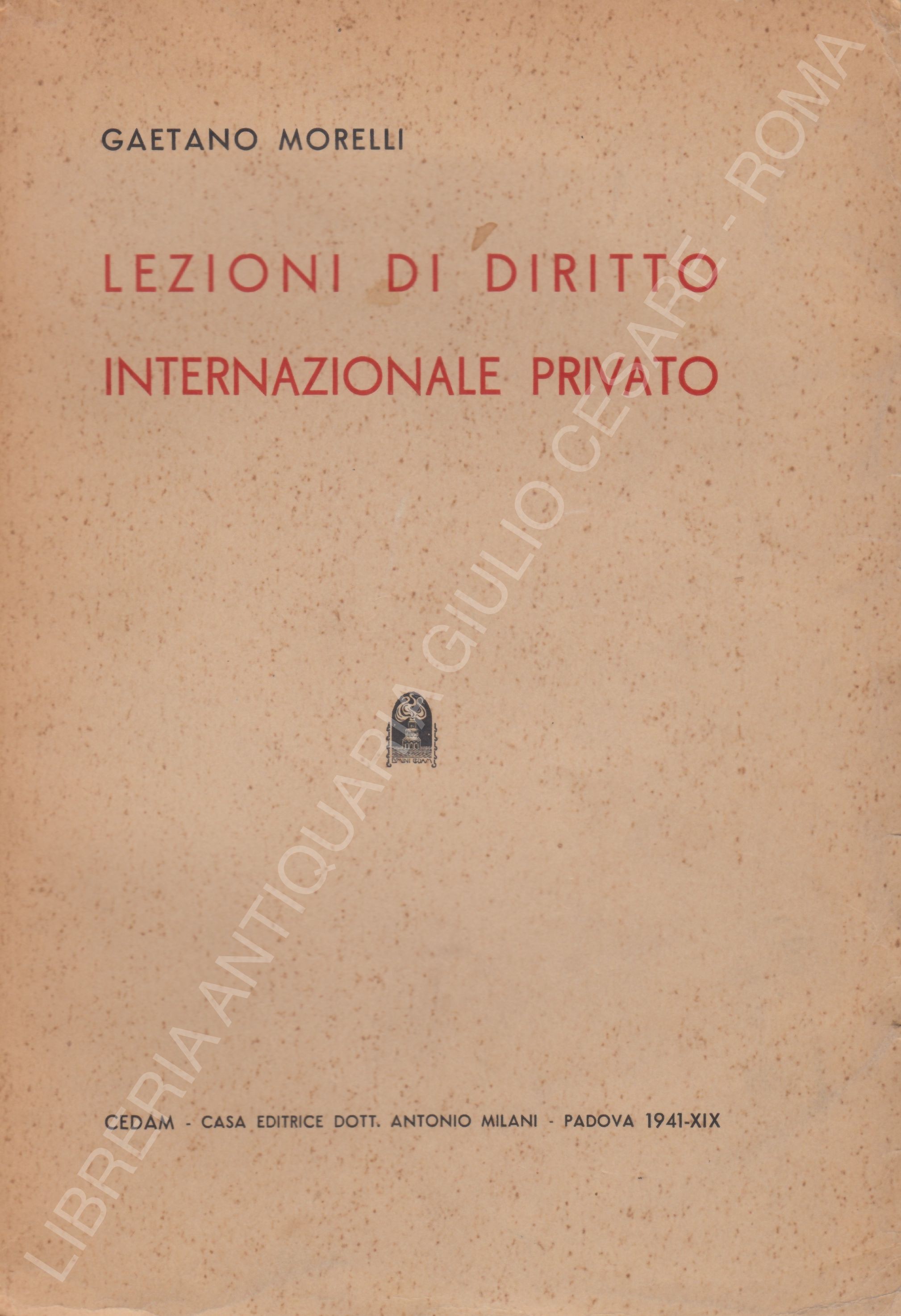 Lezioni di diritto internazionale privato