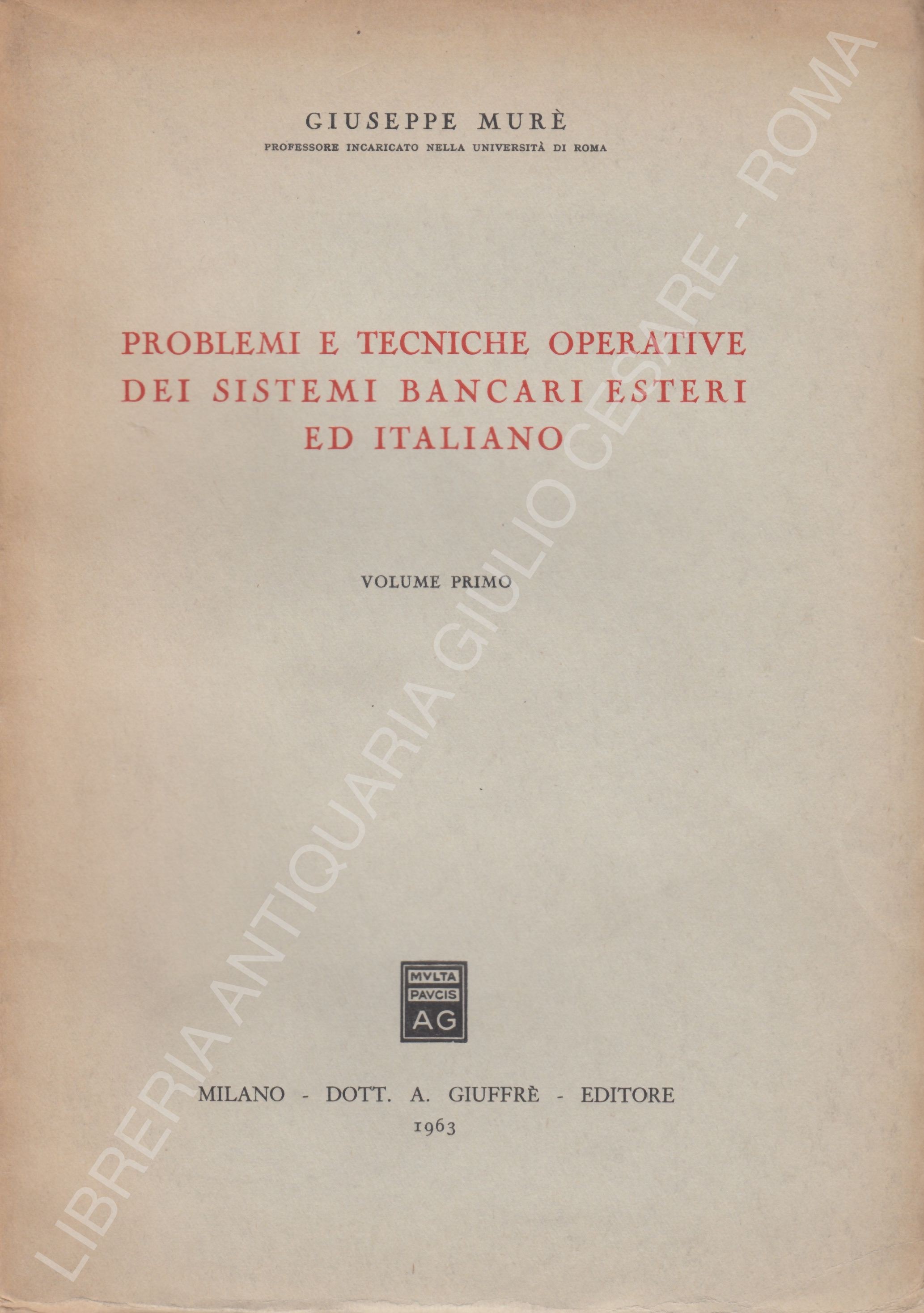 Problemi e tecniche operative