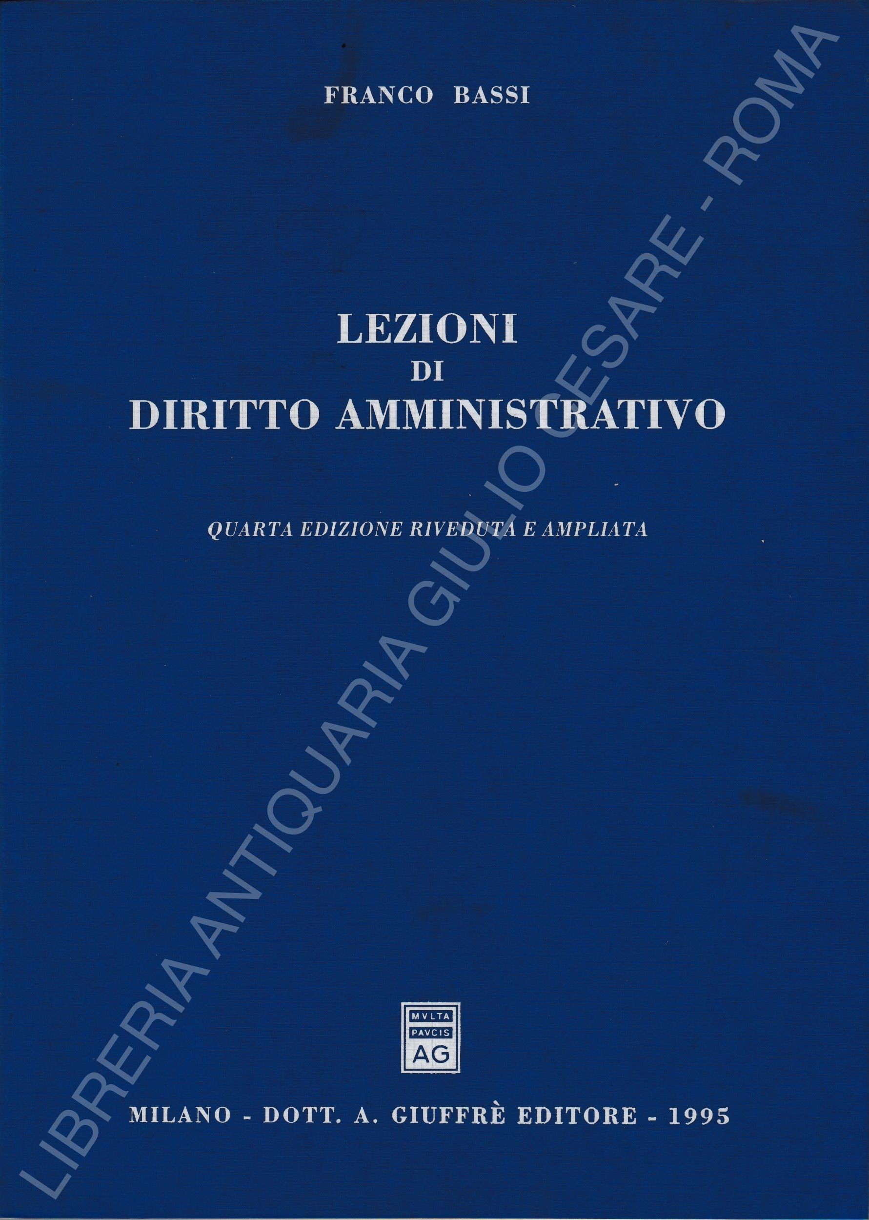 Lezioni di diritto amministrativo