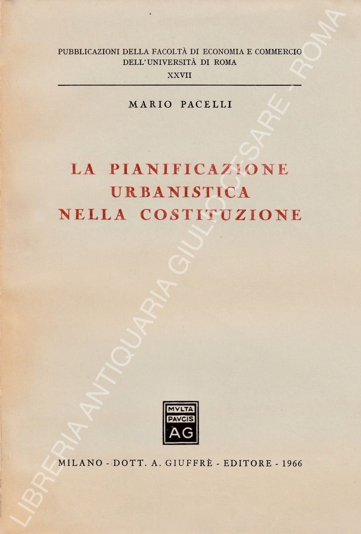 La pianificazione urbanistica