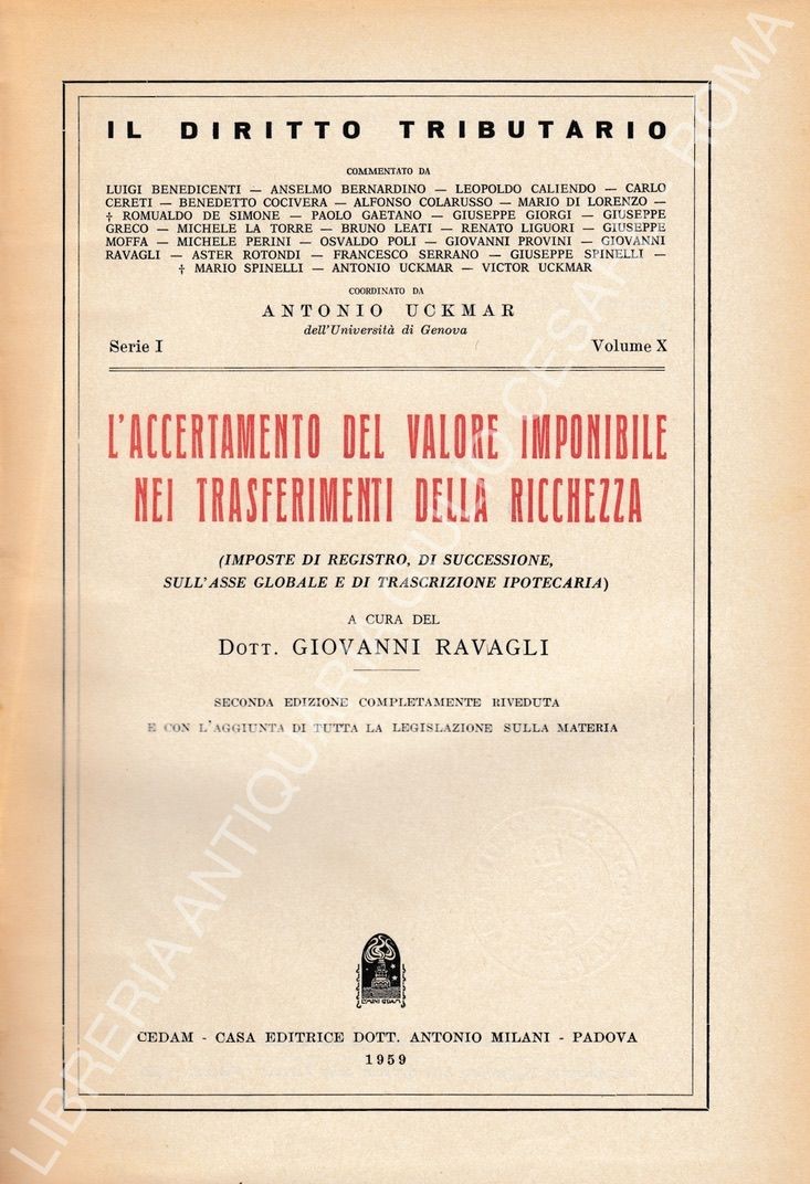 L'accertamento del valore imponibile