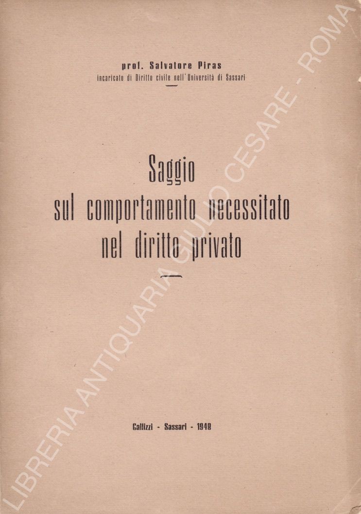 Saggio sul comportamento