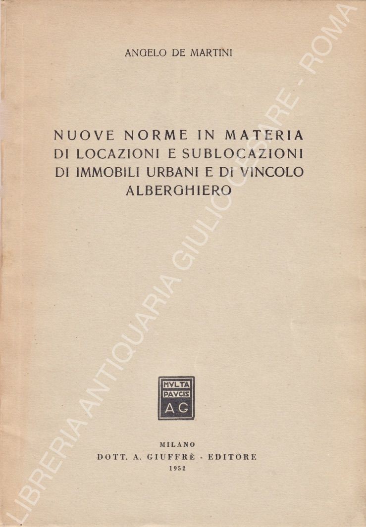 Nuove norme in materia di locazioni