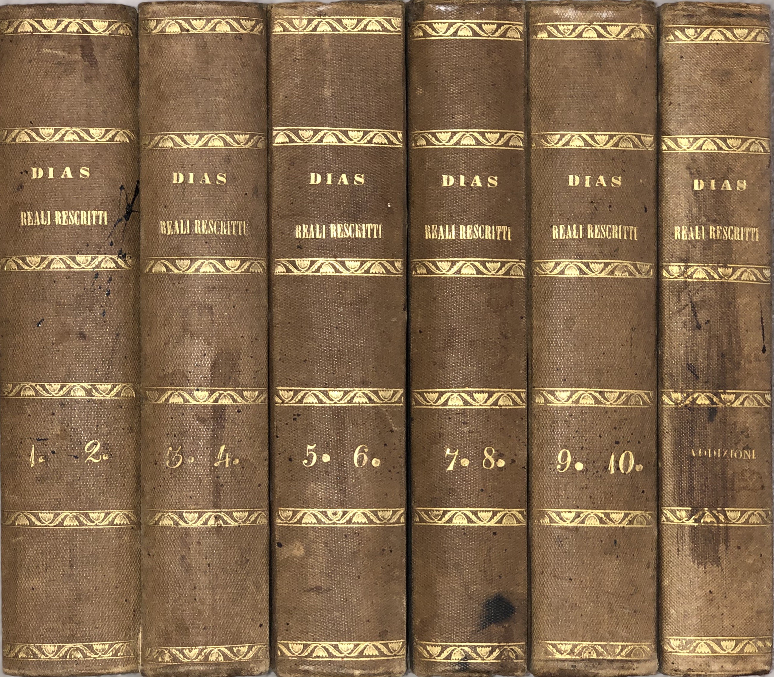 Collezione di reali rescritti