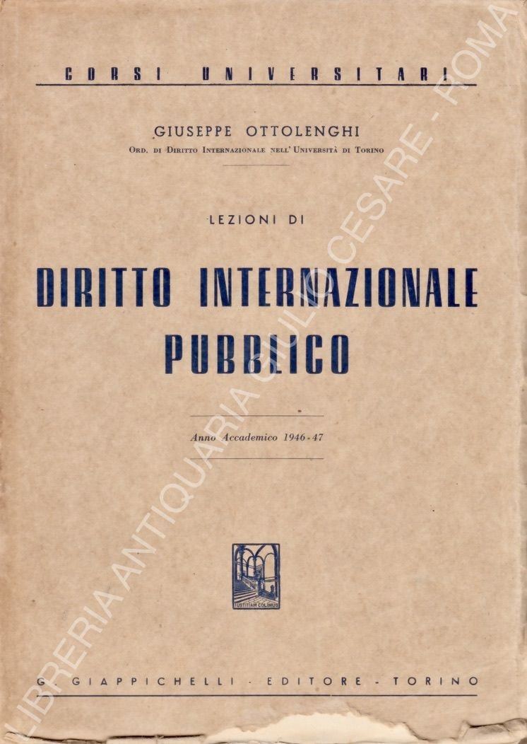 Lezioni di diritto internazionale pubblico