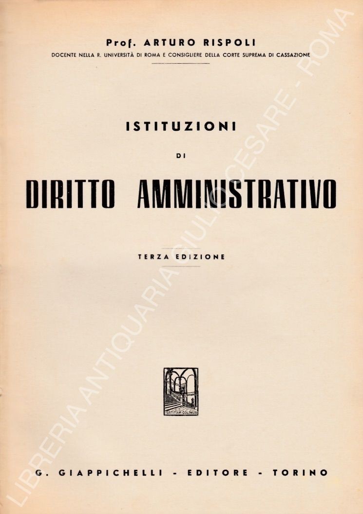 Istituzioni di diritto amministrativo