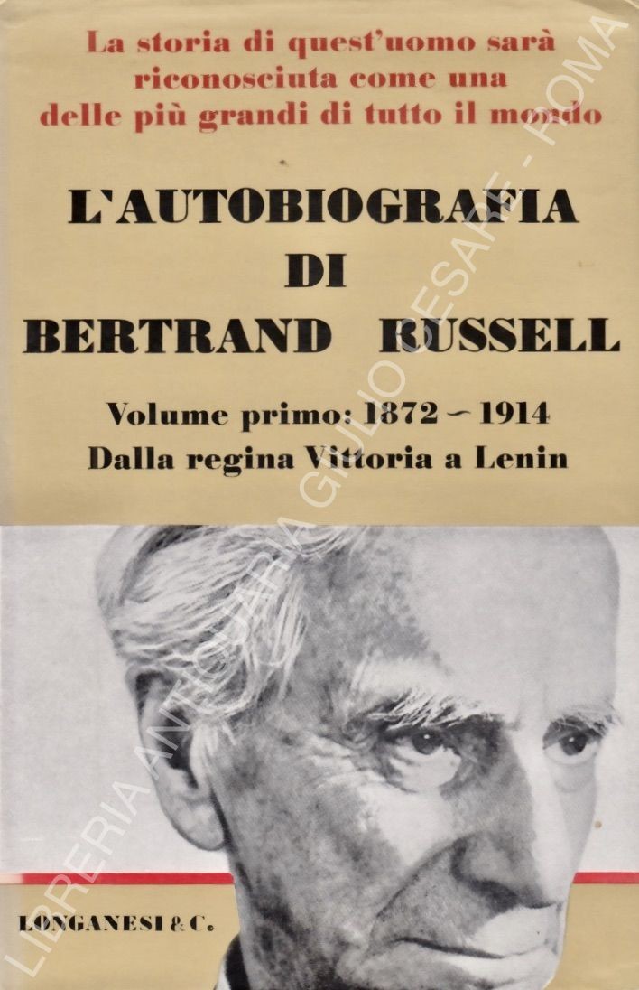 L'autografia di Bertrand Russell
