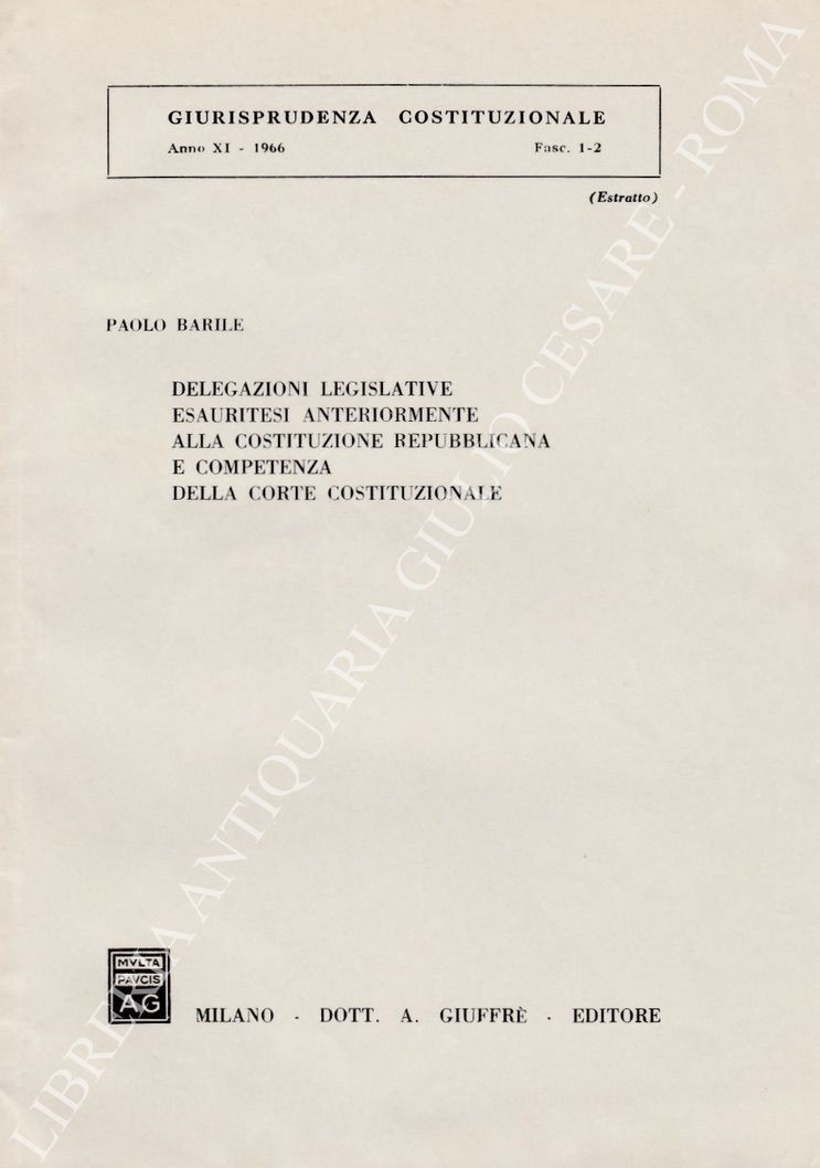 Delegazioni legislative