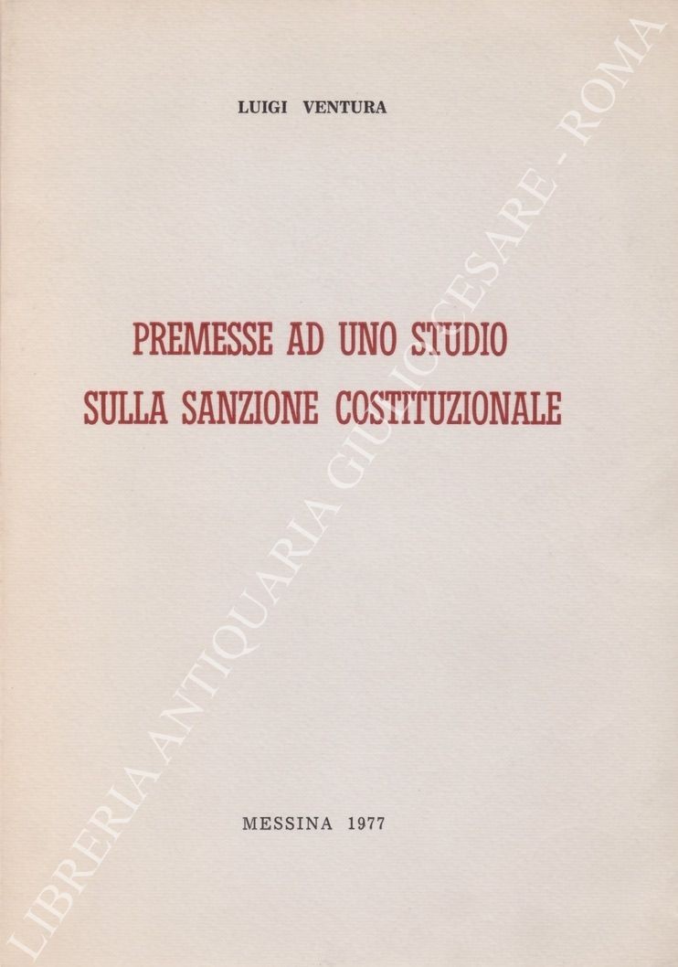 Premesse ad uno studio
