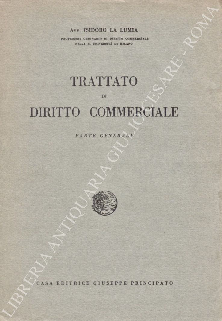 Trattato di diritto commerciale