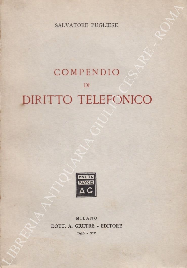 Compendio di diritto telefonico